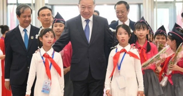 Tổng Bí thư Tô Lâm tham dự lễ khai giảng đặc biệt