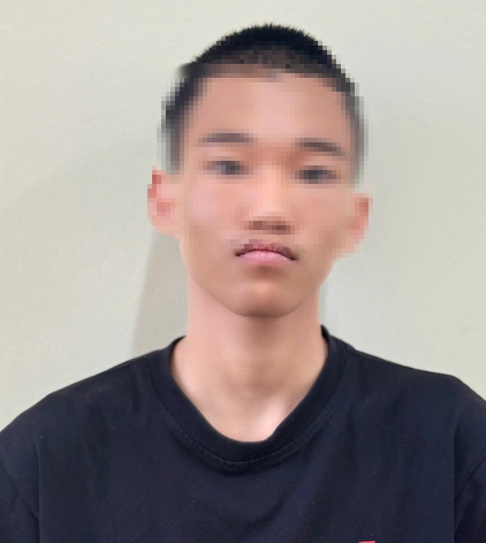 Phạm Quang L. tại cơ quan công an