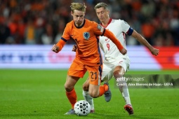 Video bóng đá ĐT Hà Lan - Ba Lan: Thế trận áp đảo, siêu phẩm ấn định (Vòng loại World Cup)