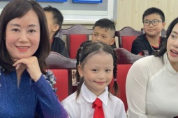 Ngôi trường có "em bé hát Quốc ca" trong ngày Quốc khánh tưng bừng khai giảng