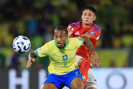 Video bóng đá Brazil - Chile: Dàn sao Ngoại hạng Anh tỏa sáng (Vòng loại World Cup)