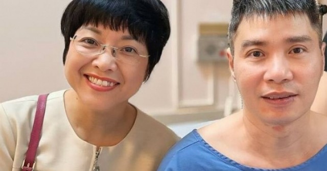 Thảo Vân thăm Công Lý sau ca mổ