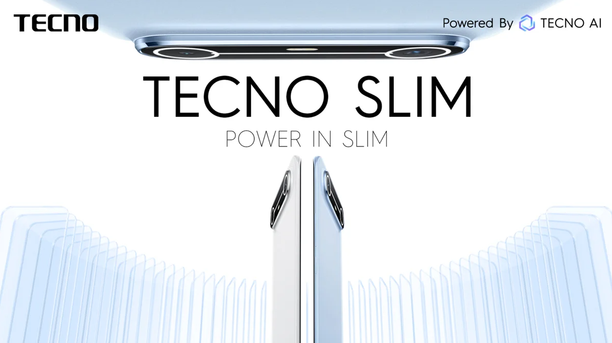 Chiếc điện thoại màn hình cong mỏng nhất thế giới - Tecno Slim.