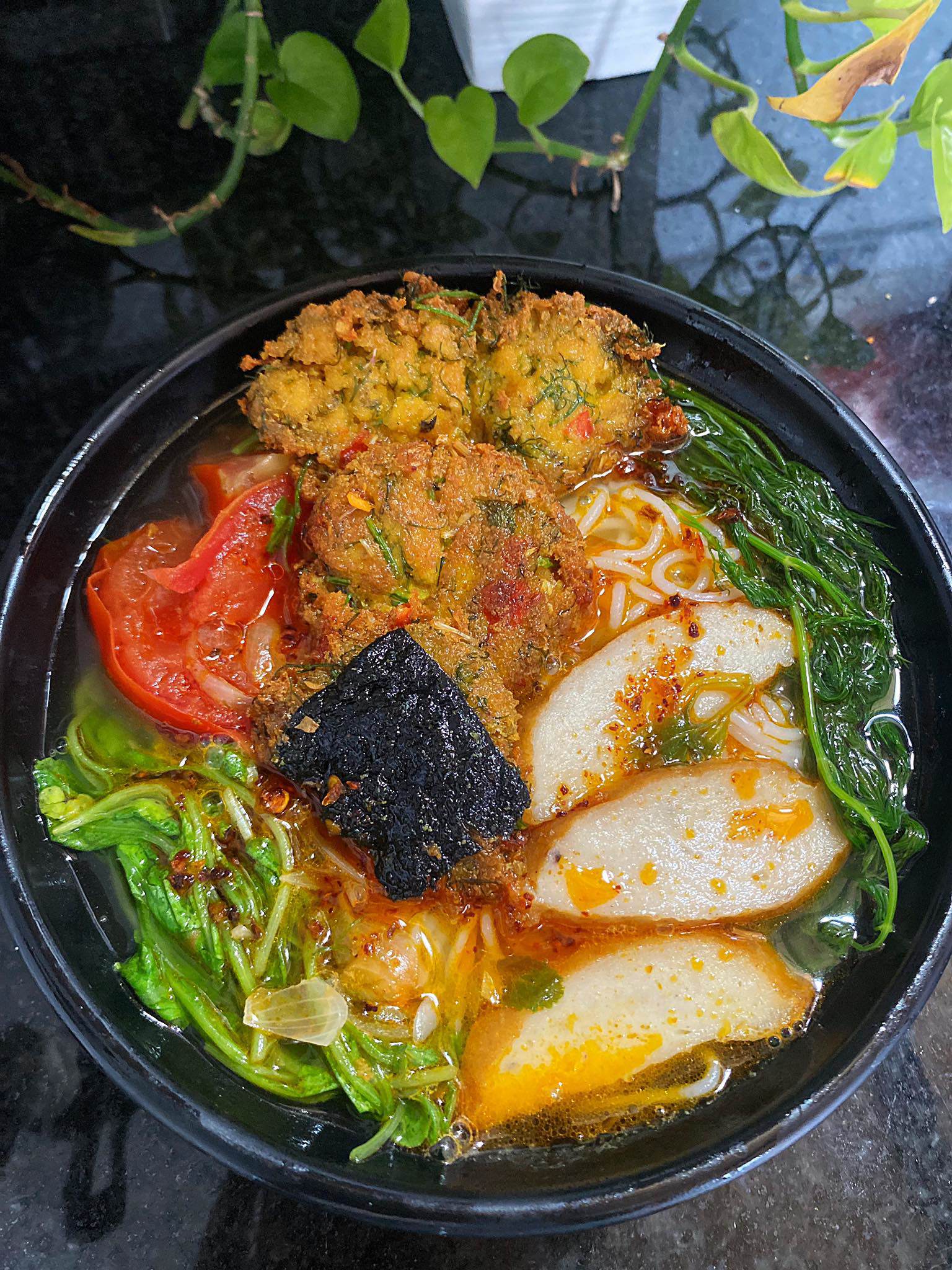 Bún cá chay