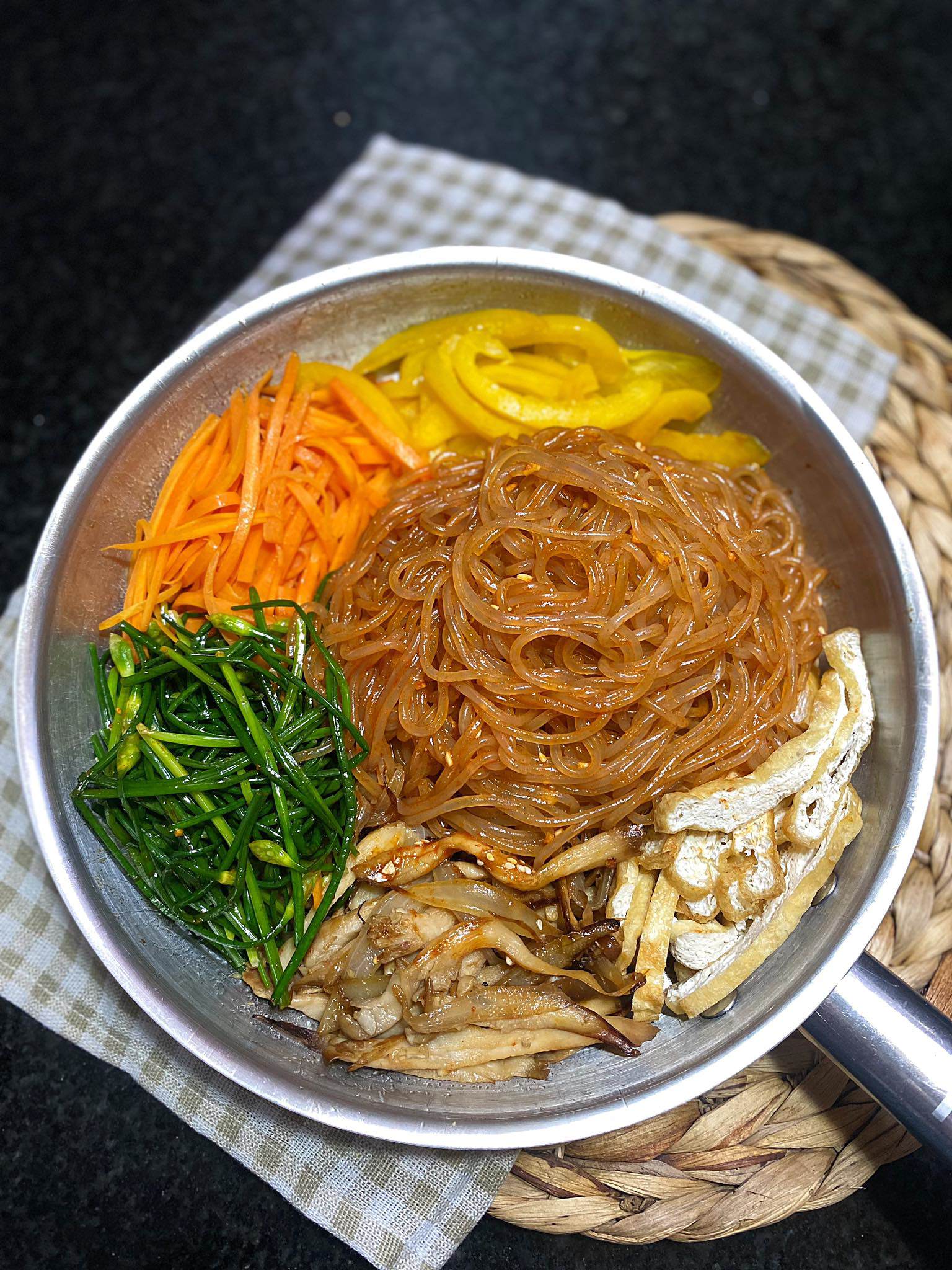 Miến trộn chay