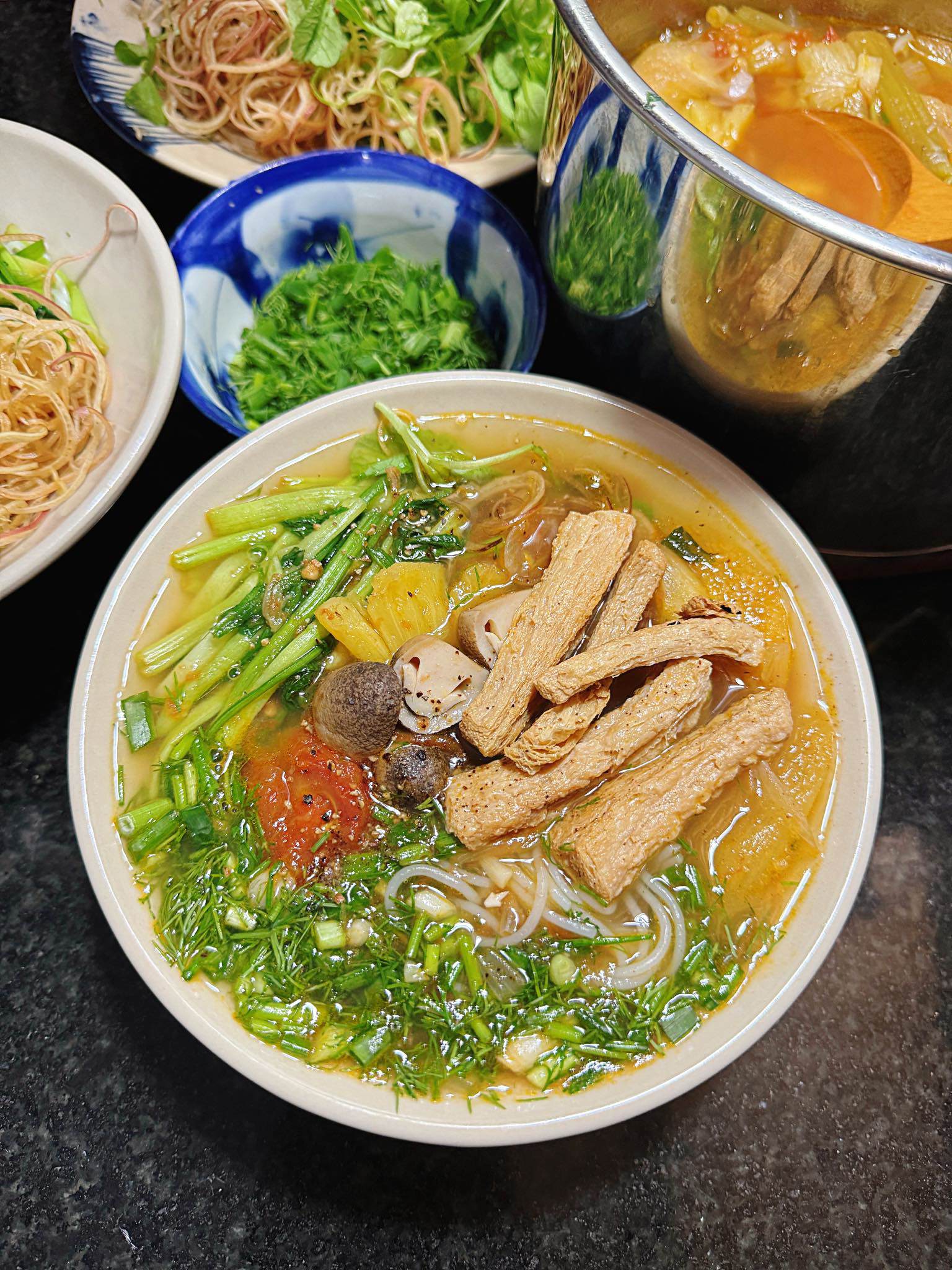Bún cá chay