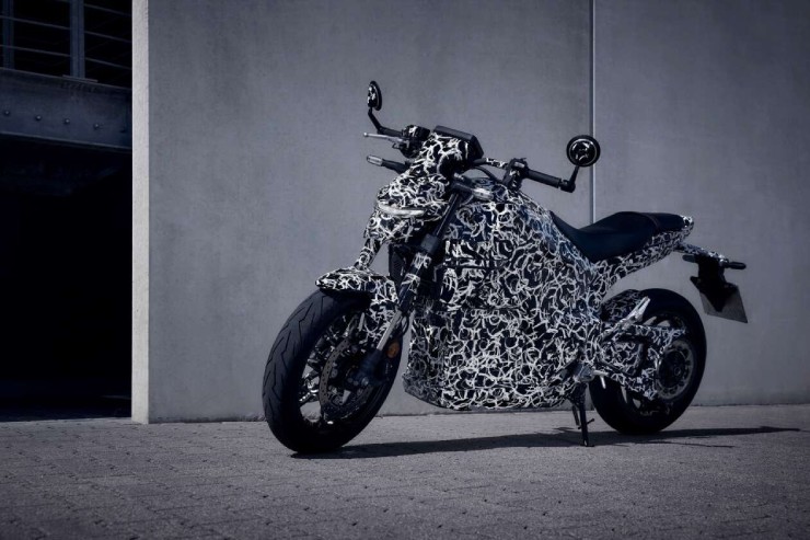 Môtô điện mới của Honda “ngụy trang” chạy thử nghiệm trên đường - 5