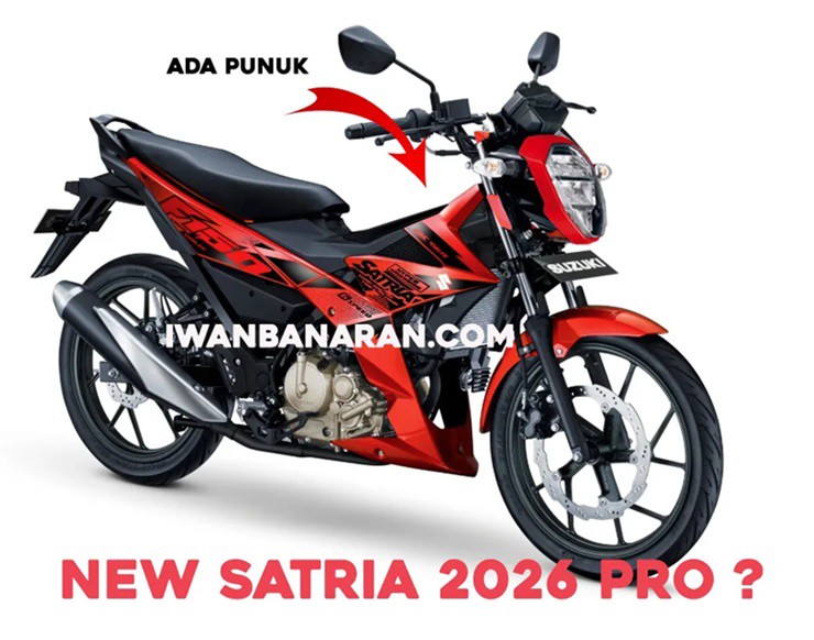 Suzuki Satria 150 phiên bản PRO lộ diện, 