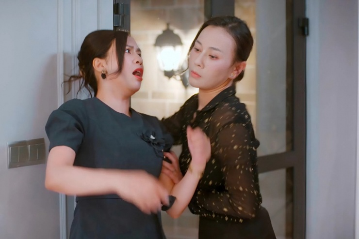 Phương Oanh diện áo tự thiết kế ba năm trước lên phim - 1
