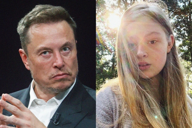 Vivian (phải) là con cả trong số 14 người con của Elon Musk. Ảnh: NBC News