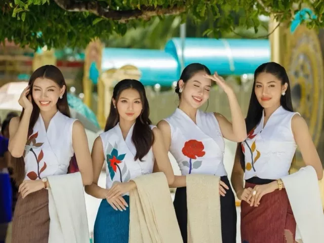 Hoa hậu Thanh Thủy đọ sắc cùng người đẹp “drama“ Thae Su Nyein tại Myanmar