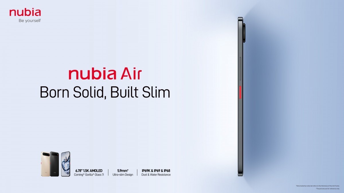 Nubia Air ra mắt