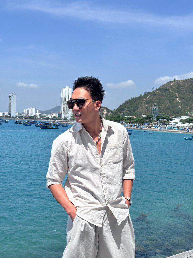 Hình ảnh đời thường của diễn viên Đỗ Nhật Hoàng.