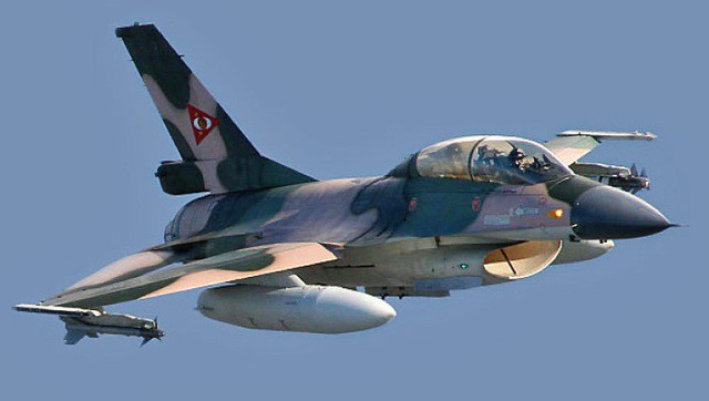 Máy bay F-16B của Không quân Venezuela. (Nguồn: MW)