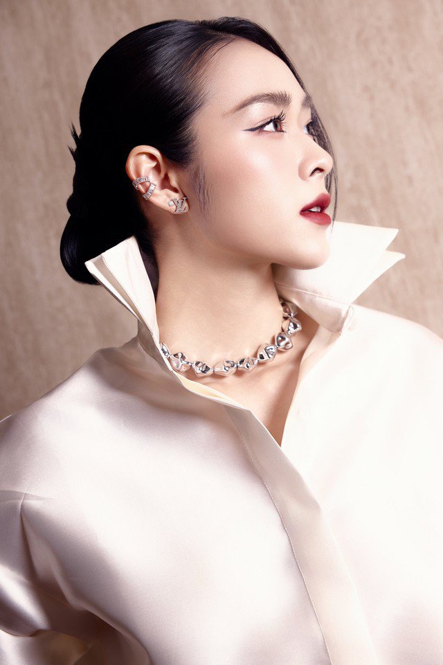 Bên cạnh đó, cô còn ăn uống khoa học để giữ được cân nặng lý tưởng.