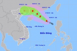 Tin tức trong ngày - Áp thấp nhiệt đới đã mạnh lên thành bão số 7