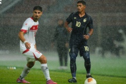 Trực tiếp bóng đá U23 Lebanon - U23 Thái Lan: Bàn thắng liên tiếp (U23 châu Á) (Hết giờ)