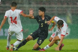 Video bóng đá U23 Lebanon - U23 Thái Lan: Rượt đuổi tỷ số, "thủy chiến" hấp dẫn (U23 Châu Á)
