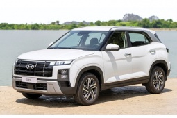 Tin tức ô tô - Hyundai Creta phiên bản cao cấp màu trắng mới có mặt tại đại lý