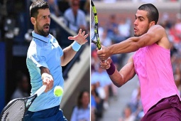 Video tennis Djokovic - Alcaraz: Đỉnh cao tie-break, 3 set ngỡ ngàng (bán kết US Open)