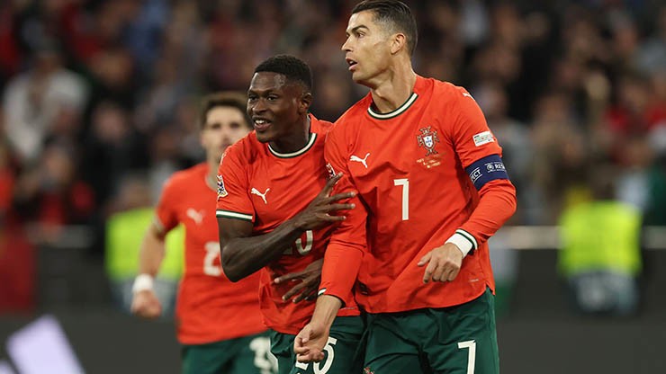 Ronaldo tiếp tục là đầu tàu của Bồ Đào Nha