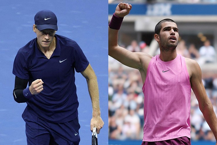 Sinner và Alcaraz sẽ tranh ngôi vương US Open dưới sự chứng kiến của Tổng thống Mỹ Donald Trump