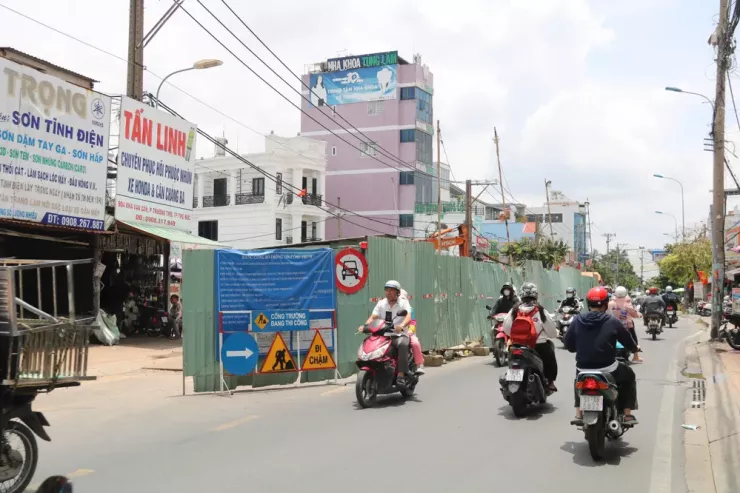 Các dự án giảm ngập cho khu vực Thủ Đức đang được triển khai.