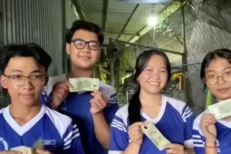 Từ 100K dịp 2/9, nhóm học sinh THPT Lưu Hữu Phước đã làm một điều đầy ý nghĩa