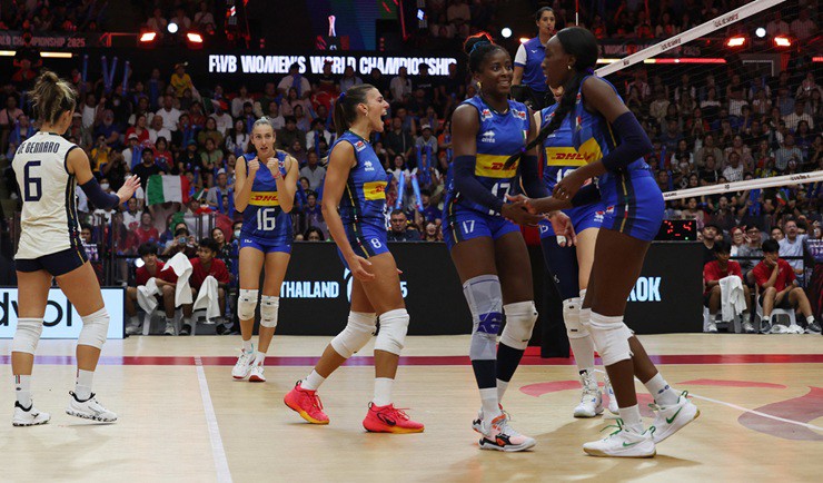 Đội tuyển bóng chuyền nữ Italia tiếp tục&nbsp;khẳng định&nbsp;vị thế số 1 thế giới