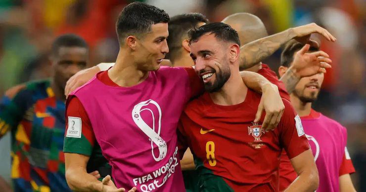 Ronaldo thuyết phục Fernandes đến Saudi Arabia?