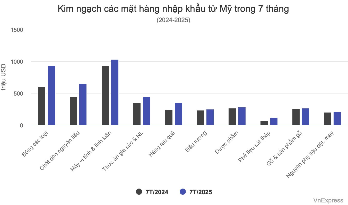 Hàng Mỹ ồ ạt vào Việt Nam - 1