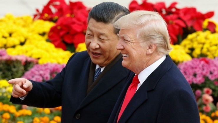 Tổng thống Mỹ Donald Trump và Chủ tịch Trung Quốc Tập Cận Bình. (Ảnh: Getty Images)