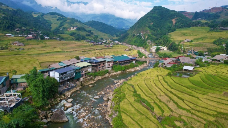 Lúa chín vàng, thơm ngát ở ngôi làng Việt đẹp nhất châu Á - 2