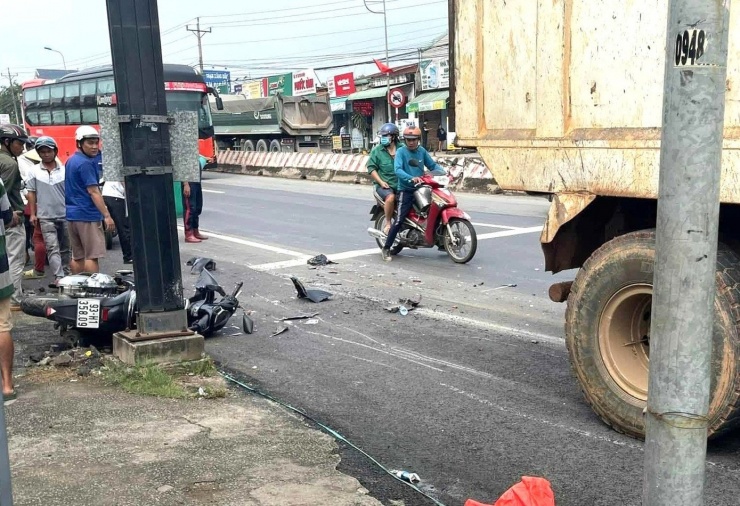 Hiện trường vụ tai nạn