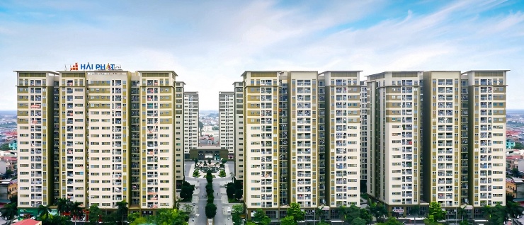 Khu nhà ở xã hội Phú Lãm. Ảnh: Hải Phát