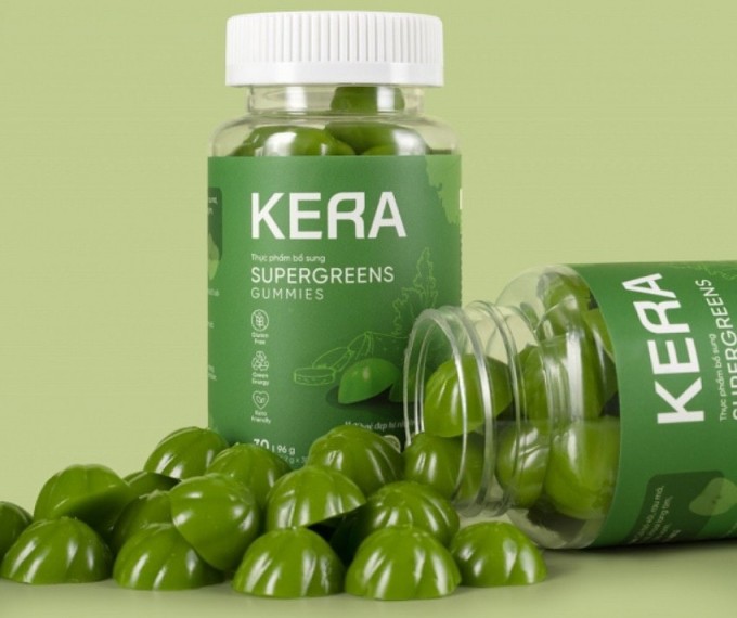 Sản phẩm kẹo Kera.