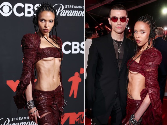Ngôi sao 37 tuổi đến cùng bạn trai,
nhà làm phim Jordan Hemingway. FKA Twigs trước đây có cuộc tình nổi
tiếng với tài tử 'Chạng vạng' Robert Pattinson, từng đính hôn nhưng
chia tay năm 2017.