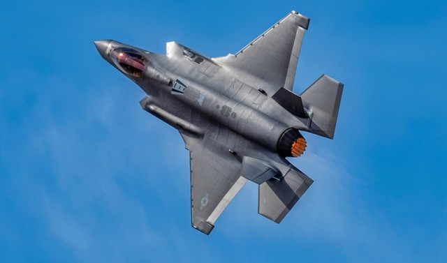 May bay chiến đấu F-35A của Không quân Mỹ. (Nguồn: MW)