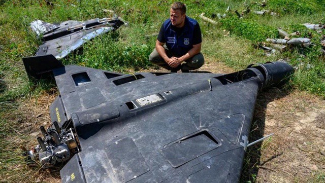 UAV Shahed-136 (Nga gọi là Geran-2). (Nguồn: Getty Images)