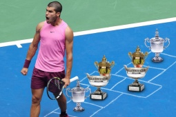 Alcaraz vô địch US Open: Nhận "mưa" lời khen, Nadal - Real Madrid chúc mừng