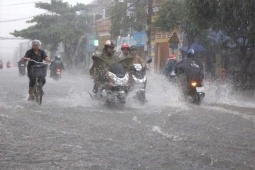 Điểm danh những nơi có mưa rất to do ảnh hưởng của hoàn lưu bão số 7