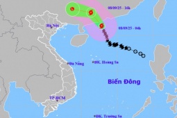 Bão số 7 giật lên cấp 13, cảnh báo mưa lớn, dông, lốc ở miền Bắc