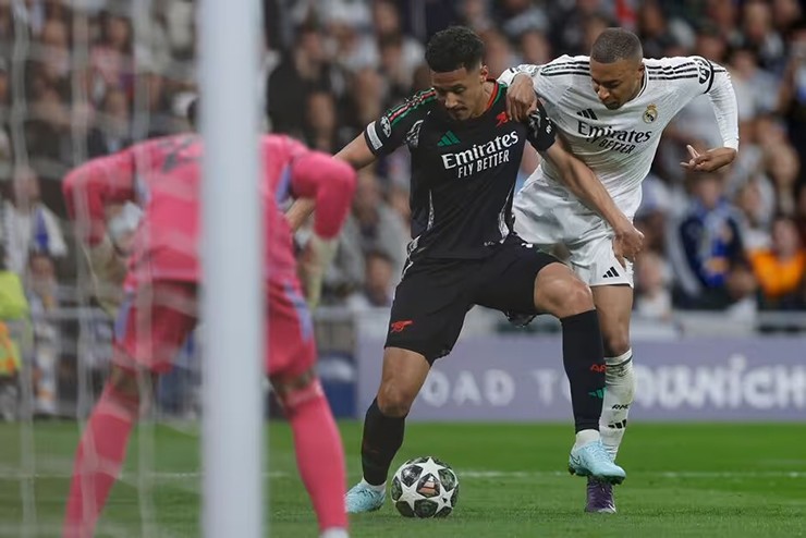 Arsenal chính là người dập tắt giấc mơ Champions League của Real Madrid mùa trước