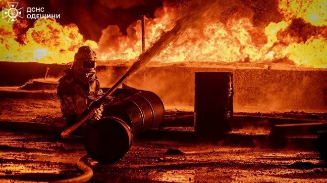 Nga tăng cường tập kích Ukraine trong bối cảnh các nỗ lực ngoại giao đình trệ (ảnh: Cơ quan Tình trạng khẩn cấp Ukraine)