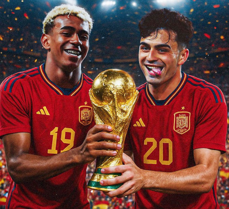 Yamal và Pedri là những niềm hy vọng hàng đầu của Tây Ban Nha cho giấc mộng World Cup