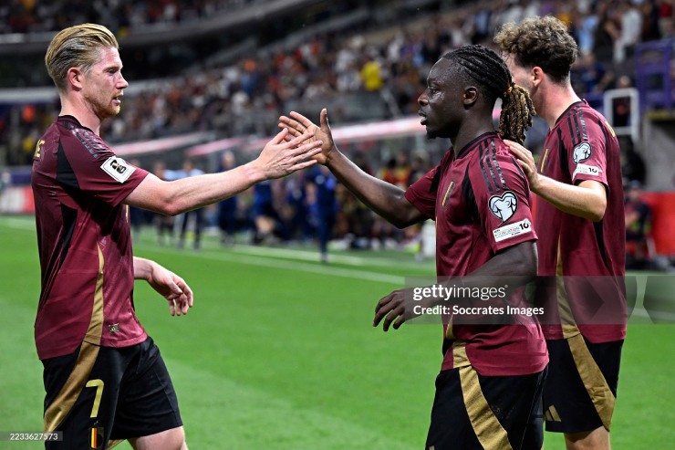 De Bruyne, Doku đều đóng góp 2 bàn và 1 kiến tạo