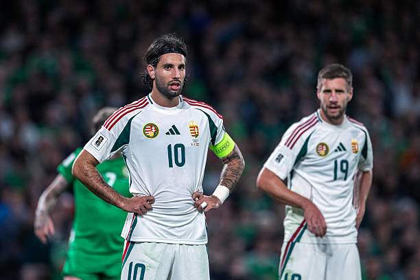 Szoboszlai và các đồng đội Hungary không bảo toàn được chiến thắng trước Ireland