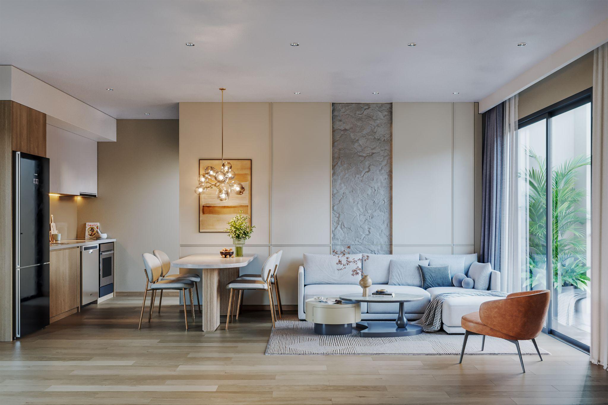 Bộ sưu tập căn hộ chuẩn phong cách sống Masteri của Tower A - Masteri Rivera Danang