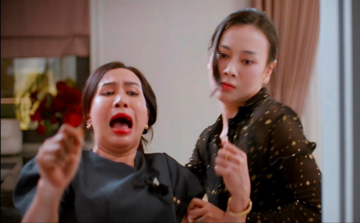 Phân đoạn Mỹ Anh trừng trị Hồng khiến khán giả hả hê.
