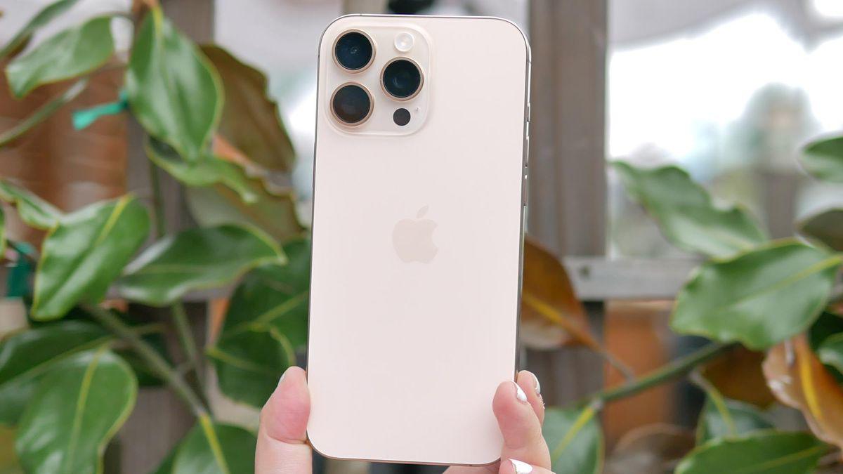 Ảnh thực tế iPhone 16 Pro Max. (Ảnh: Tom's Guide)
